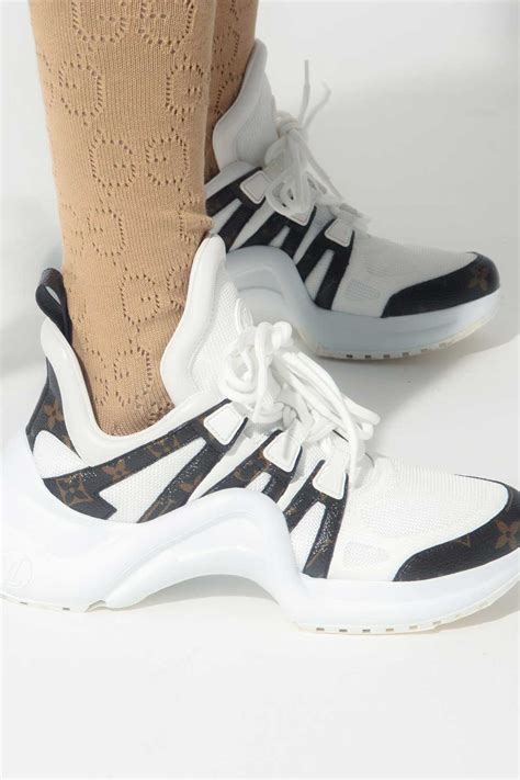 louis vuitton archlight sneakers white|Louis Vuitton reflective sneakers.